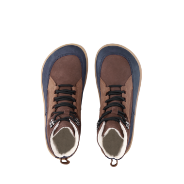 Botines York Brawn & Navy. Be Lenka