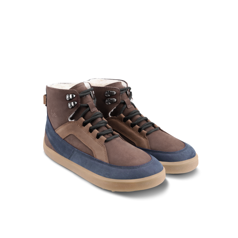 Botines York Brawn & Navy. Be Lenka