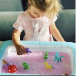 Bandeja Sensorial Unicornios. Zimplikids