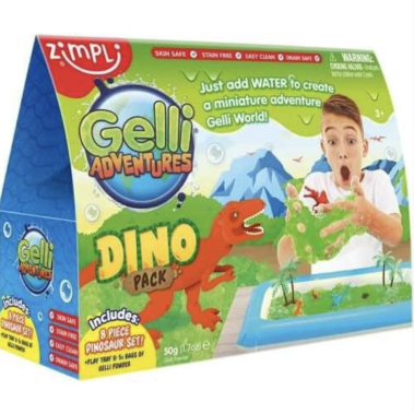 Bandeja sensorial Dinosaurios. Zimplikids