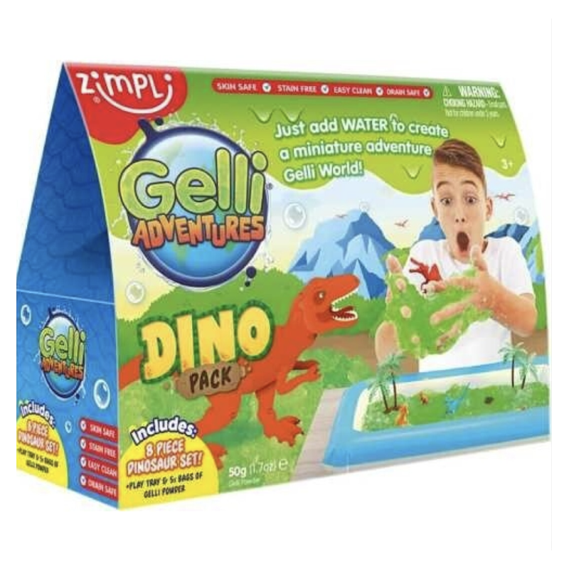 Bandeja sensorial Dinosaurios. Zimplikids