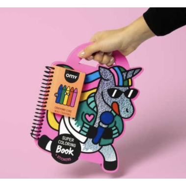 Libro Yummy Pinturas, pegatinas. Omy