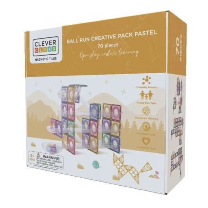 Pista de bolas Pastel. Cleverclixx