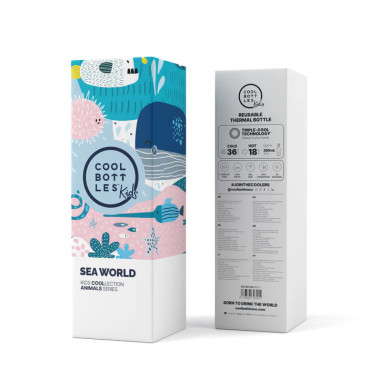 Botella Cool bottles. 260ML .Sea World